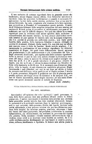 Giornale internazionale delle scienze mediche