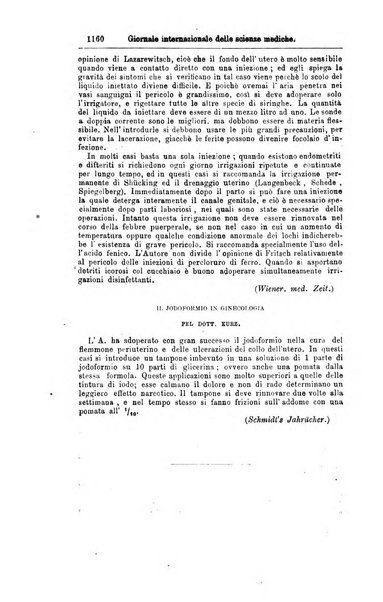 Giornale internazionale delle scienze mediche