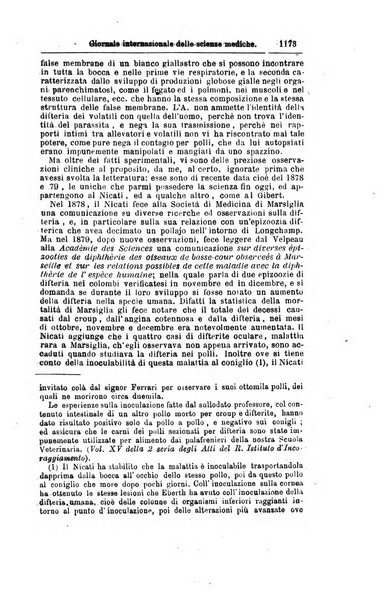 Giornale internazionale delle scienze mediche