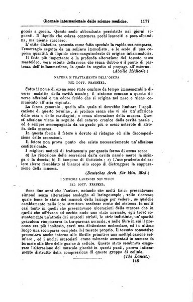 Giornale internazionale delle scienze mediche