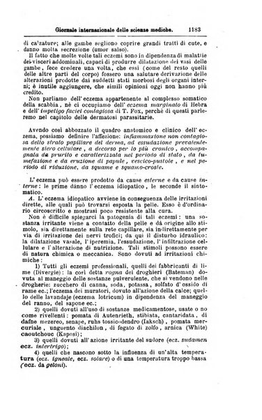 Giornale internazionale delle scienze mediche