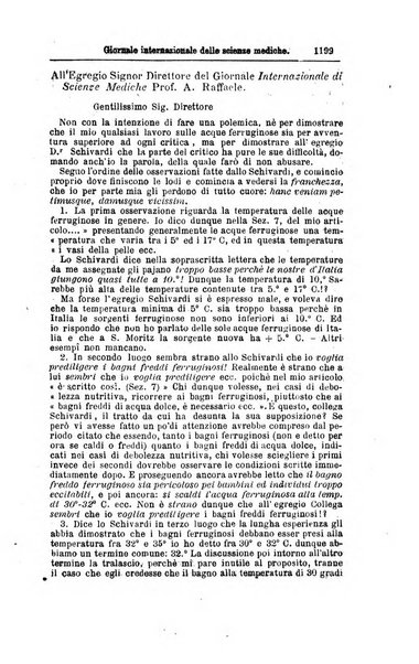 Giornale internazionale delle scienze mediche