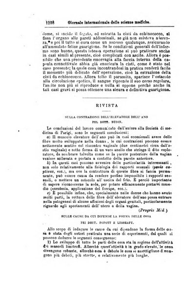 Giornale internazionale delle scienze mediche