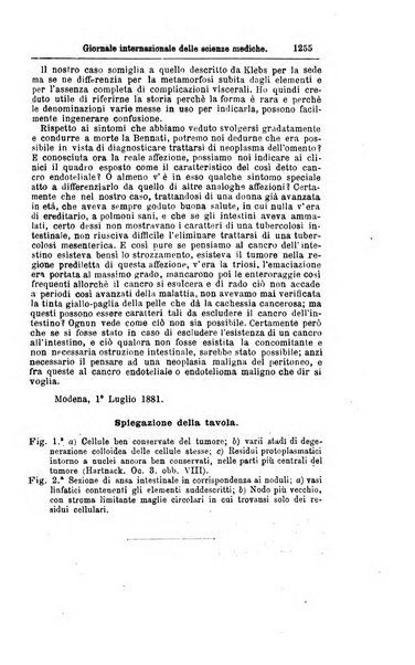 Giornale internazionale delle scienze mediche