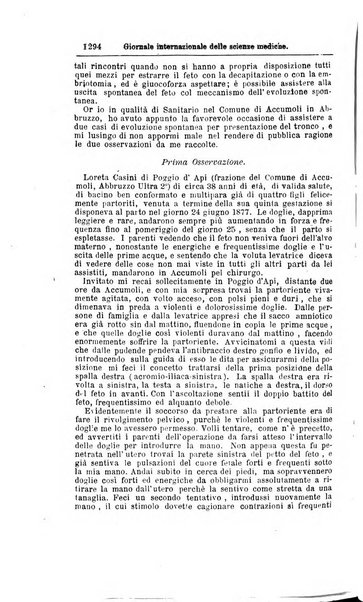 Giornale internazionale delle scienze mediche