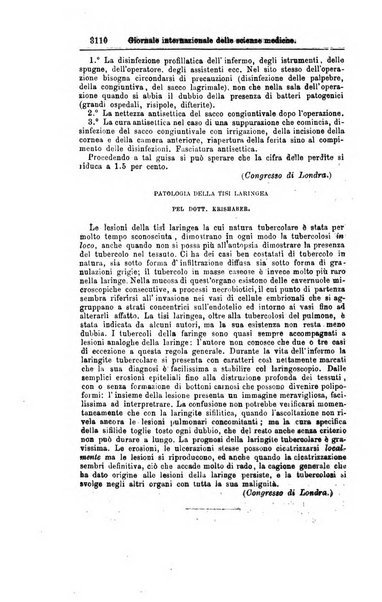 Giornale internazionale delle scienze mediche