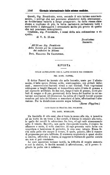 Giornale internazionale delle scienze mediche