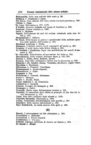 Giornale internazionale delle scienze mediche