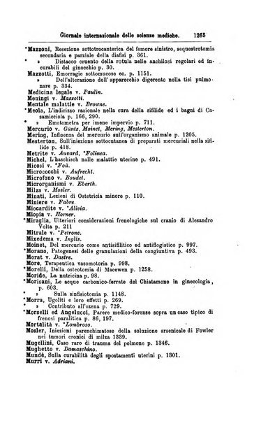 Giornale internazionale delle scienze mediche