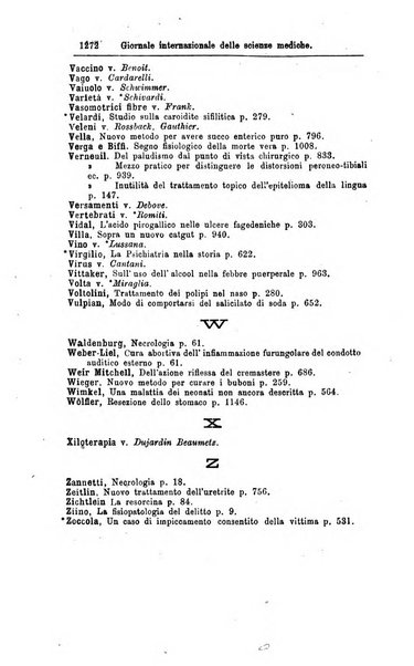 Giornale internazionale delle scienze mediche