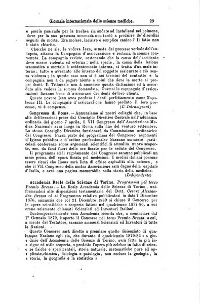 Giornale internazionale delle scienze mediche