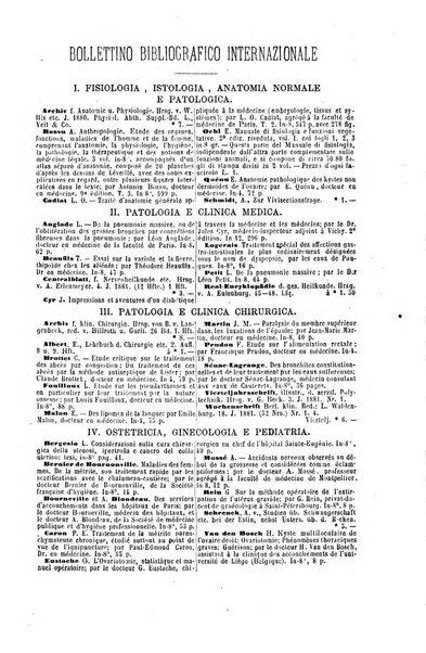 Giornale internazionale delle scienze mediche