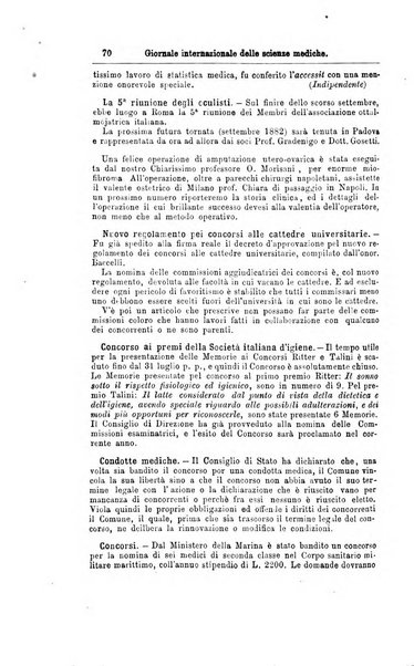 Giornale internazionale delle scienze mediche