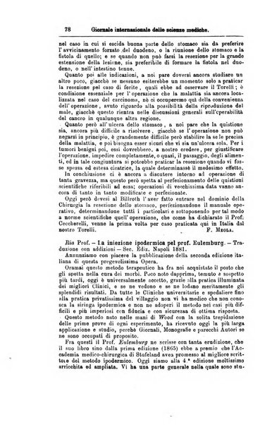 Giornale internazionale delle scienze mediche