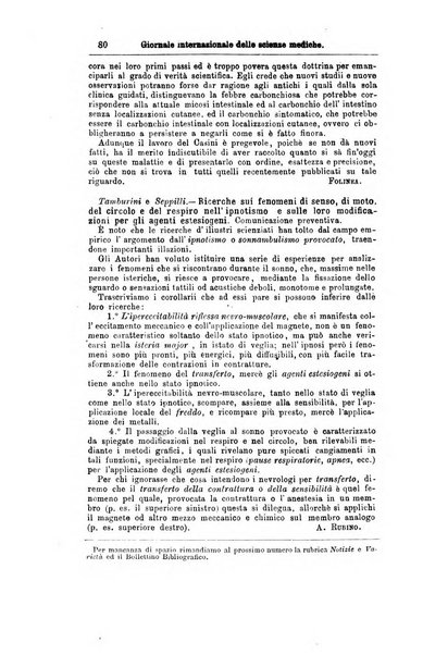 Giornale internazionale delle scienze mediche