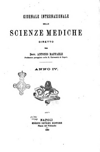 Giornale internazionale delle scienze mediche