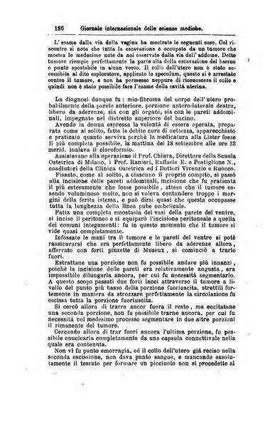 Giornale internazionale delle scienze mediche