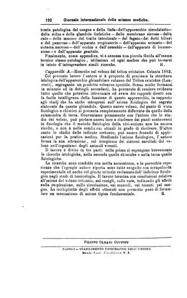 Giornale internazionale delle scienze mediche