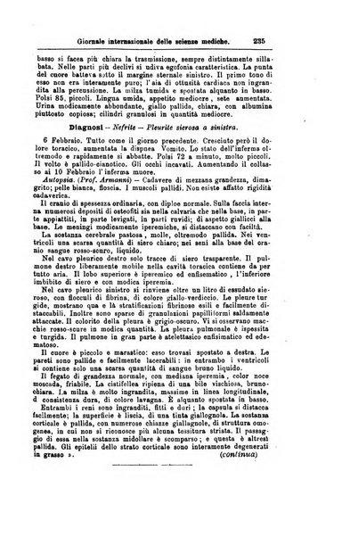 Giornale internazionale delle scienze mediche