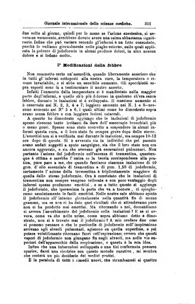 Giornale internazionale delle scienze mediche