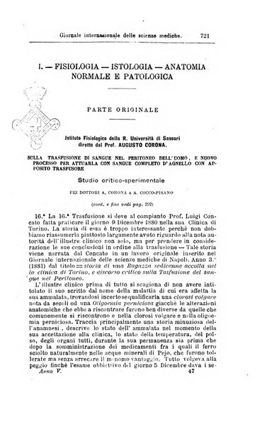 Giornale internazionale delle scienze mediche