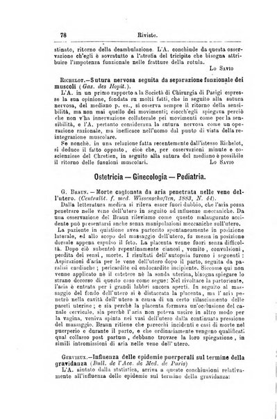 Giornale internazionale delle scienze mediche