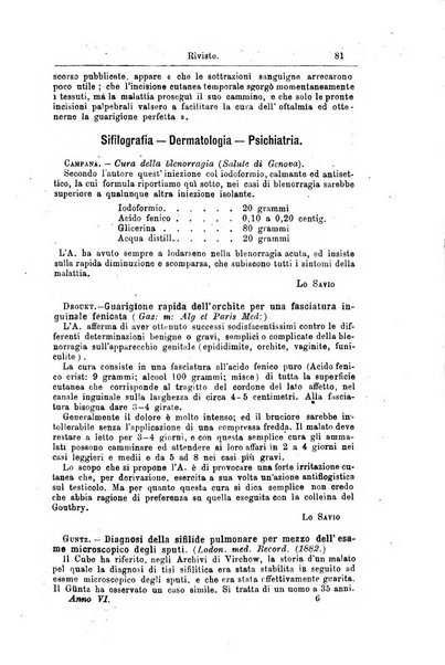 Giornale internazionale delle scienze mediche