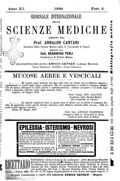 Giornale internazionale delle scienze mediche