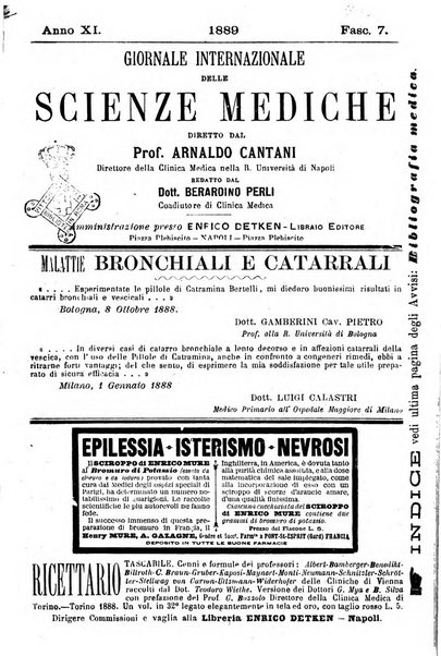 Giornale internazionale delle scienze mediche