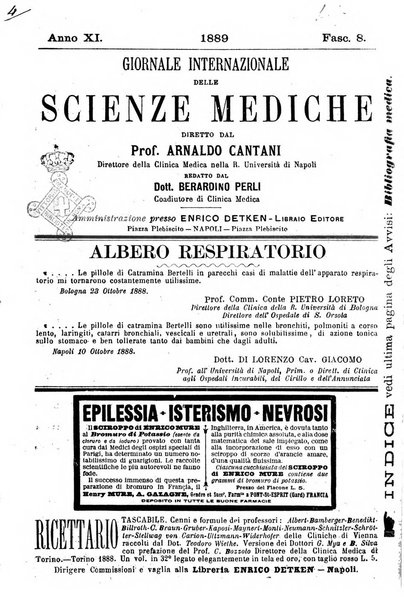 Giornale internazionale delle scienze mediche