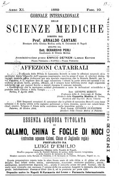 Giornale internazionale delle scienze mediche