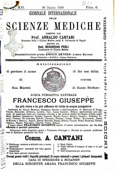 Giornale internazionale delle scienze mediche