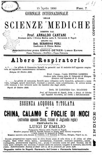 Giornale internazionale delle scienze mediche