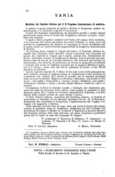 Giornale internazionale delle scienze mediche