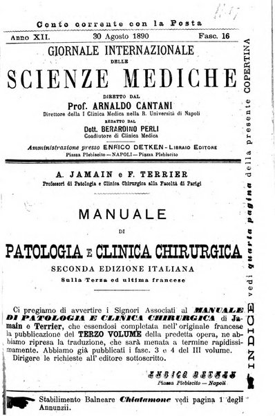Giornale internazionale delle scienze mediche