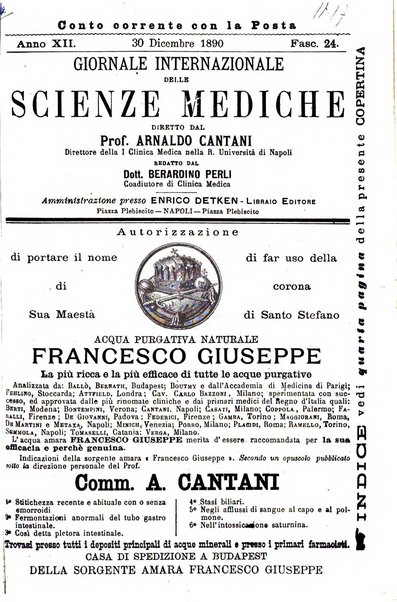 Giornale internazionale delle scienze mediche