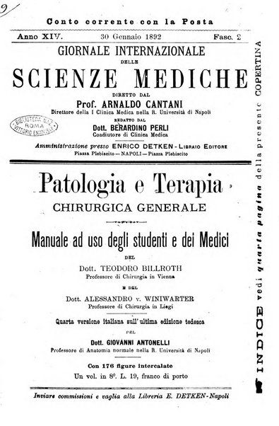 Giornale internazionale delle scienze mediche