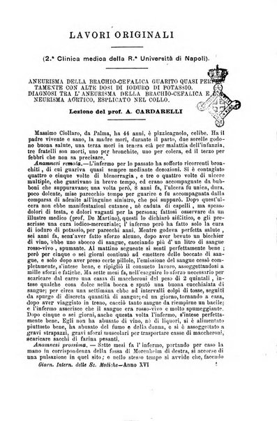 Giornale internazionale delle scienze mediche