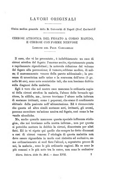 Giornale internazionale delle scienze mediche