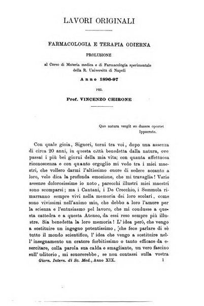 Giornale internazionale delle scienze mediche