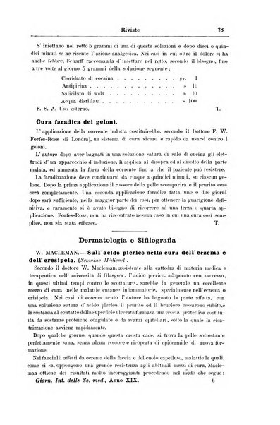 Giornale internazionale delle scienze mediche