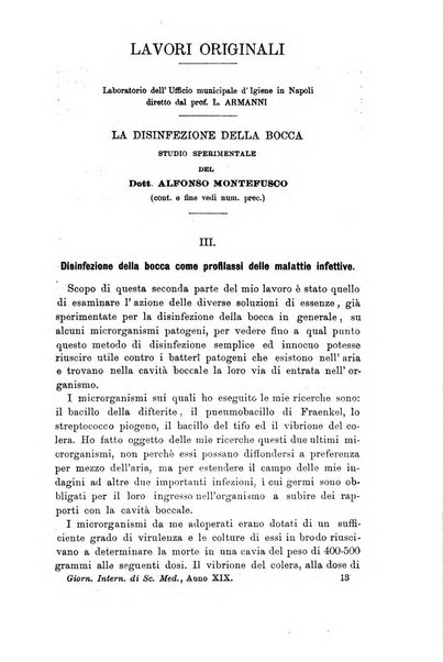 Giornale internazionale delle scienze mediche