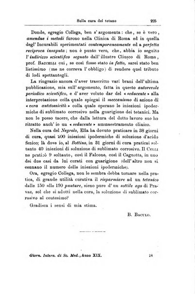 Giornale internazionale delle scienze mediche