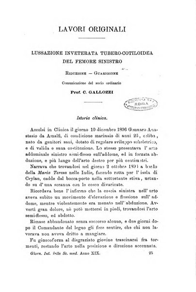 Giornale internazionale delle scienze mediche