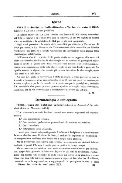 Giornale internazionale delle scienze mediche