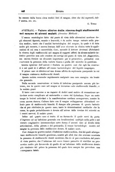 Giornale internazionale delle scienze mediche