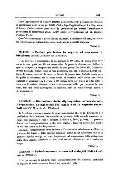 Giornale internazionale delle scienze mediche