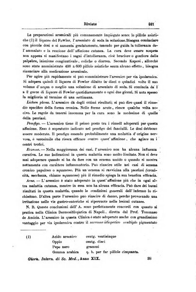 Giornale internazionale delle scienze mediche