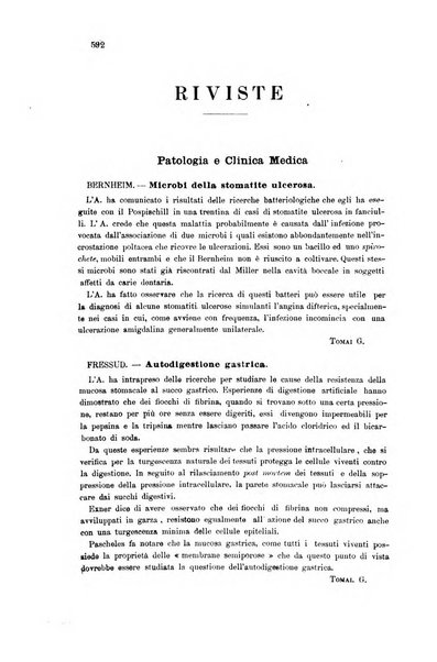 Giornale internazionale delle scienze mediche