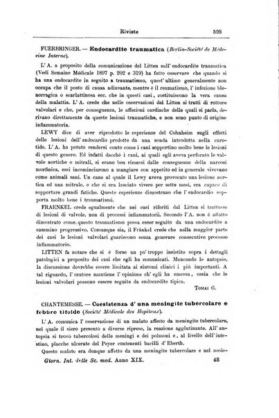 Giornale internazionale delle scienze mediche